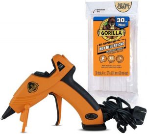 Gorilla temp mini hot glue gun kit