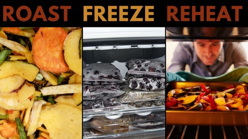 Freeze Roasted Vegetables