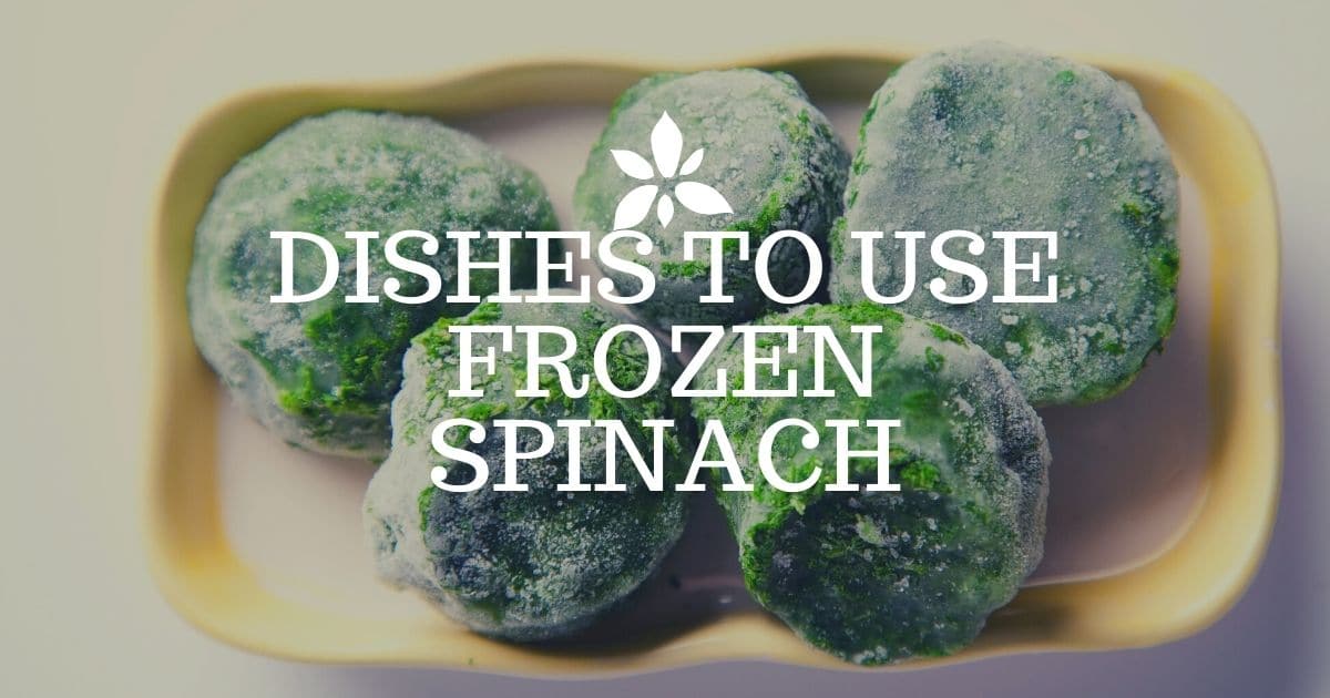There are some excellent dishes to make with your frozen spinach