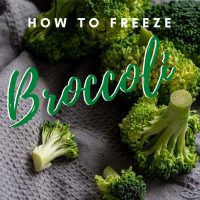 Can You Freeze Broccoli?