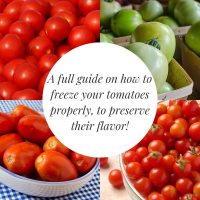 Can You Freeze Tomatoes? Here’s How You Can Do It Right