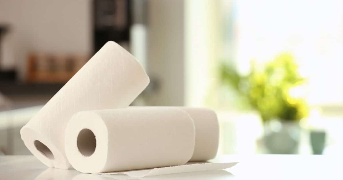 Kitchen towel rolls