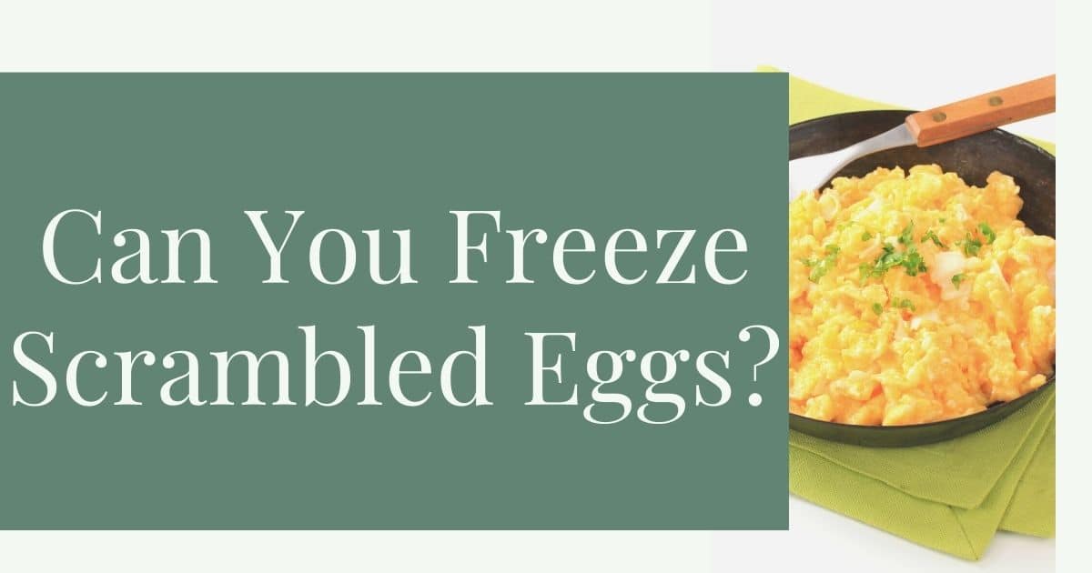Can You Freeze Scrambled Eggs