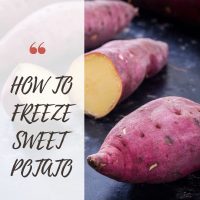 Can You Freeze Sweet Potatoes?