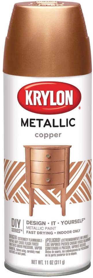 Krylon diy series metallic spray paint