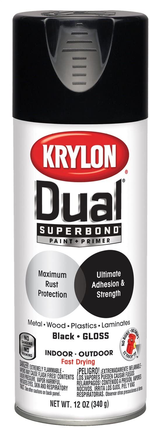 Krylon dual superbond paint and primer