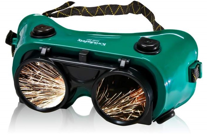 Kwiksafety welding goggles