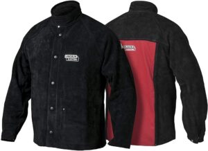 Lincoln electric heavy duty leather welding jacket