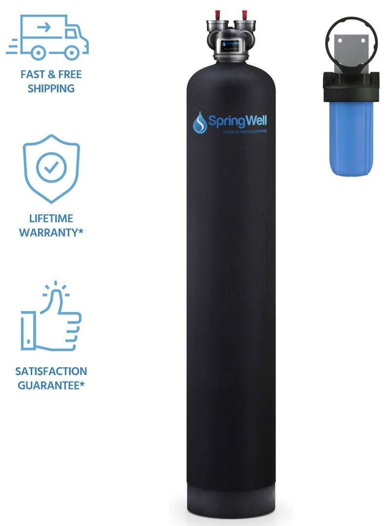 Springwell whole house well water filter
