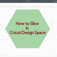How to slice cricut design space