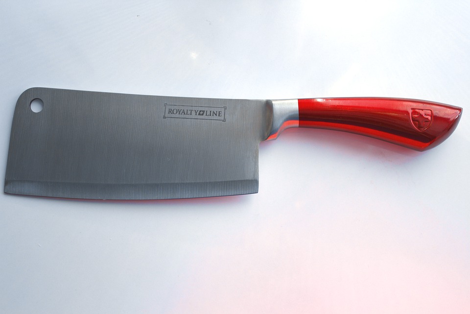 Cleaver chef's knife knife cook gastronomy kitchen