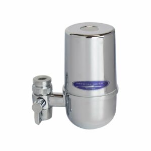 Crystal quest faucet mount water filter system