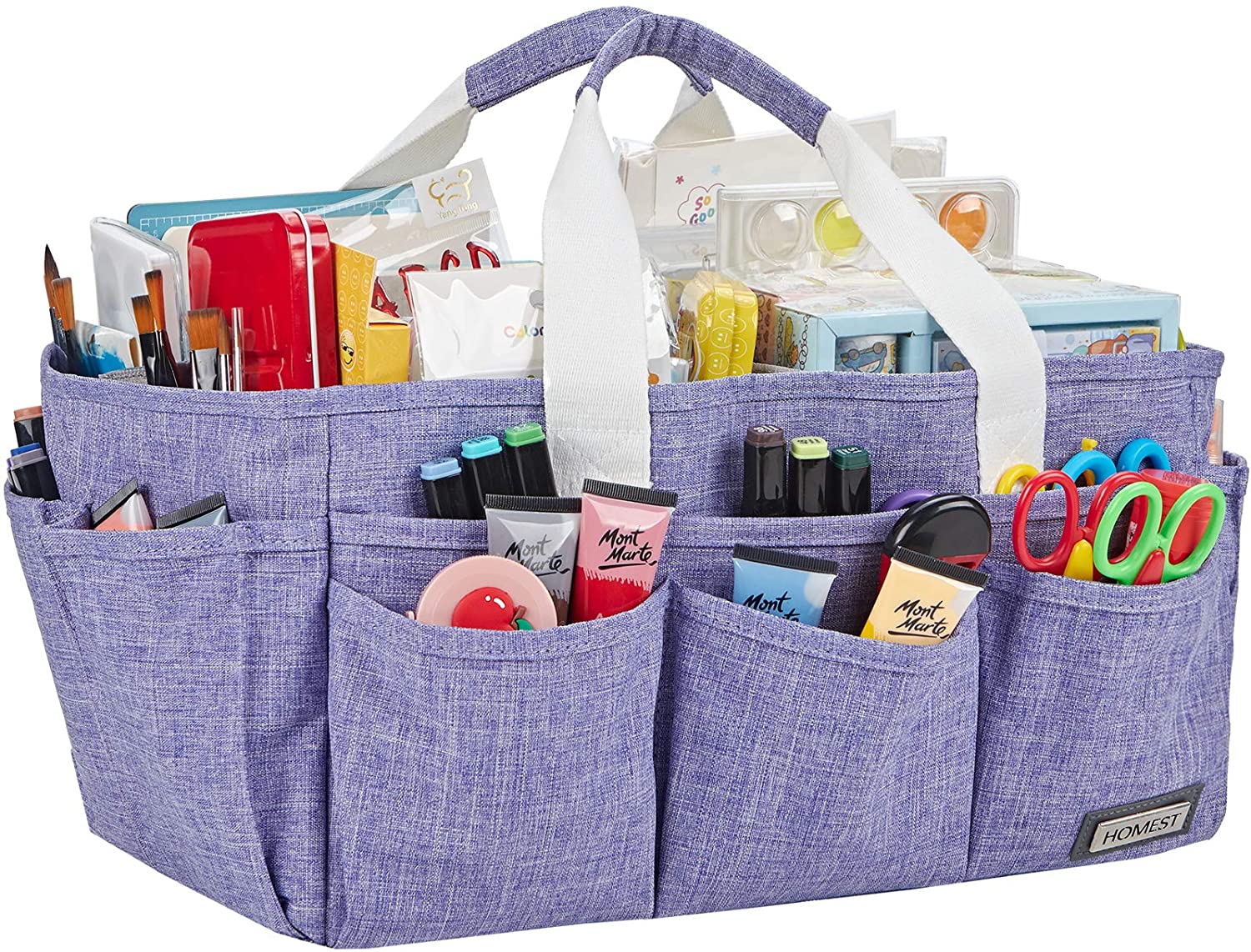 Homest craft organizer with multiple pockets