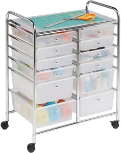 Honey-Can-Do Rolling Storage Cart & Organizer