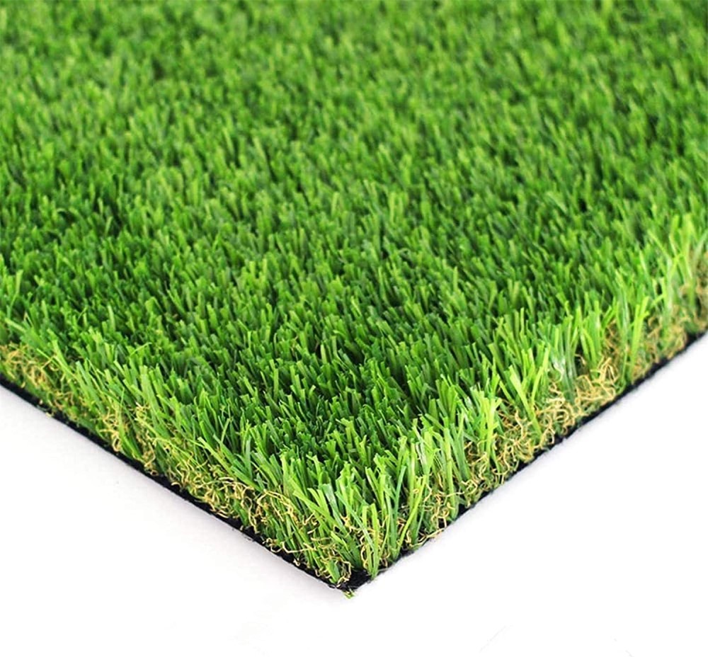 1FTX1FT,Drainage Holes Indoor Outdoor Pet Faux Grass Astro Rug Carpet for Garden Backyard Patio Balcony 1.38 Pile Height Realistic Synthetic Grass Griclner 35mm Artificial Turf Lawn Fake Grass 