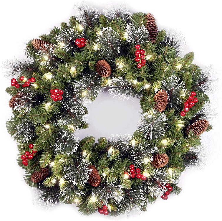Christmas Tree Stand Cover - Christmas Wreath