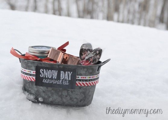 Diy snow day survival kit