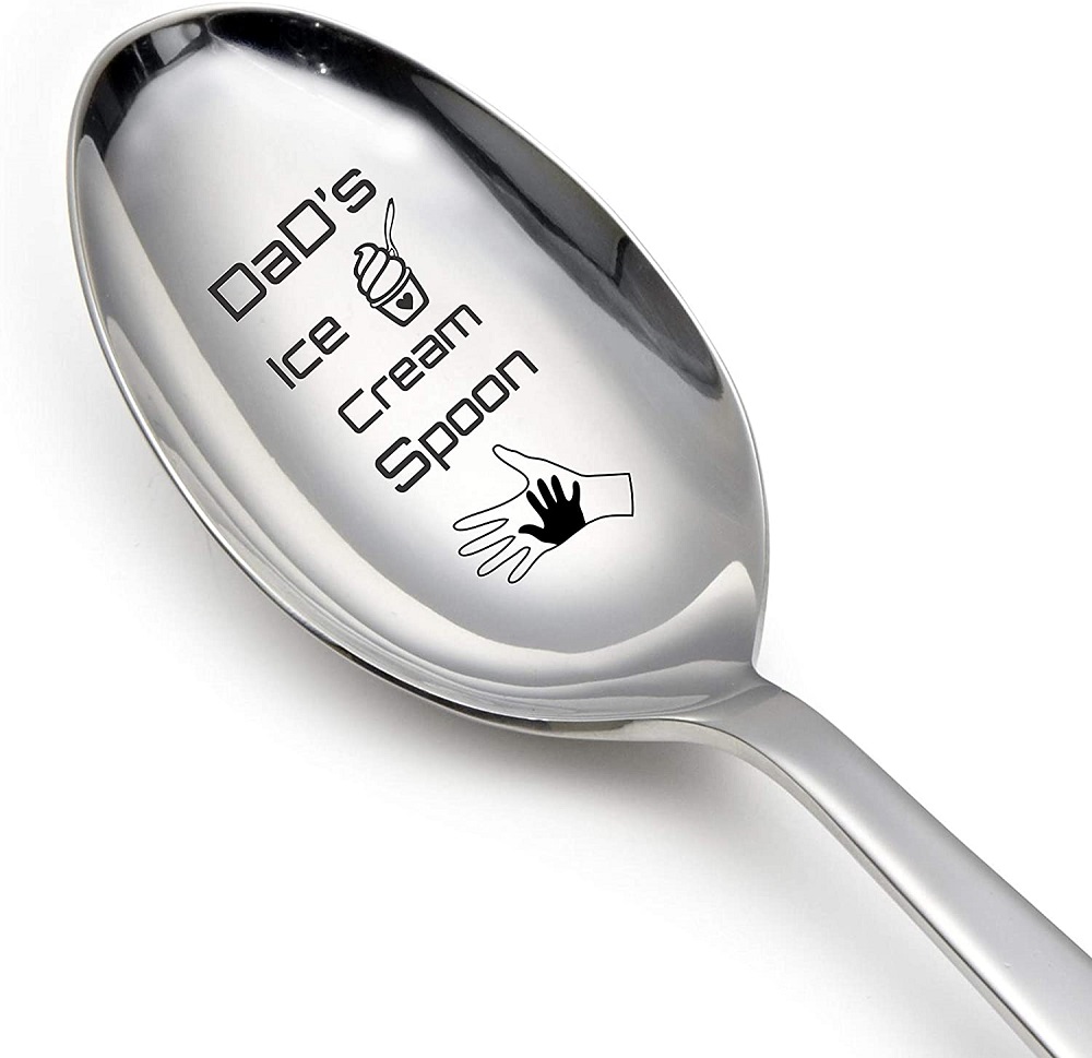 Christmas Gifts for New Dads: Dad's Ice Cream Spoon