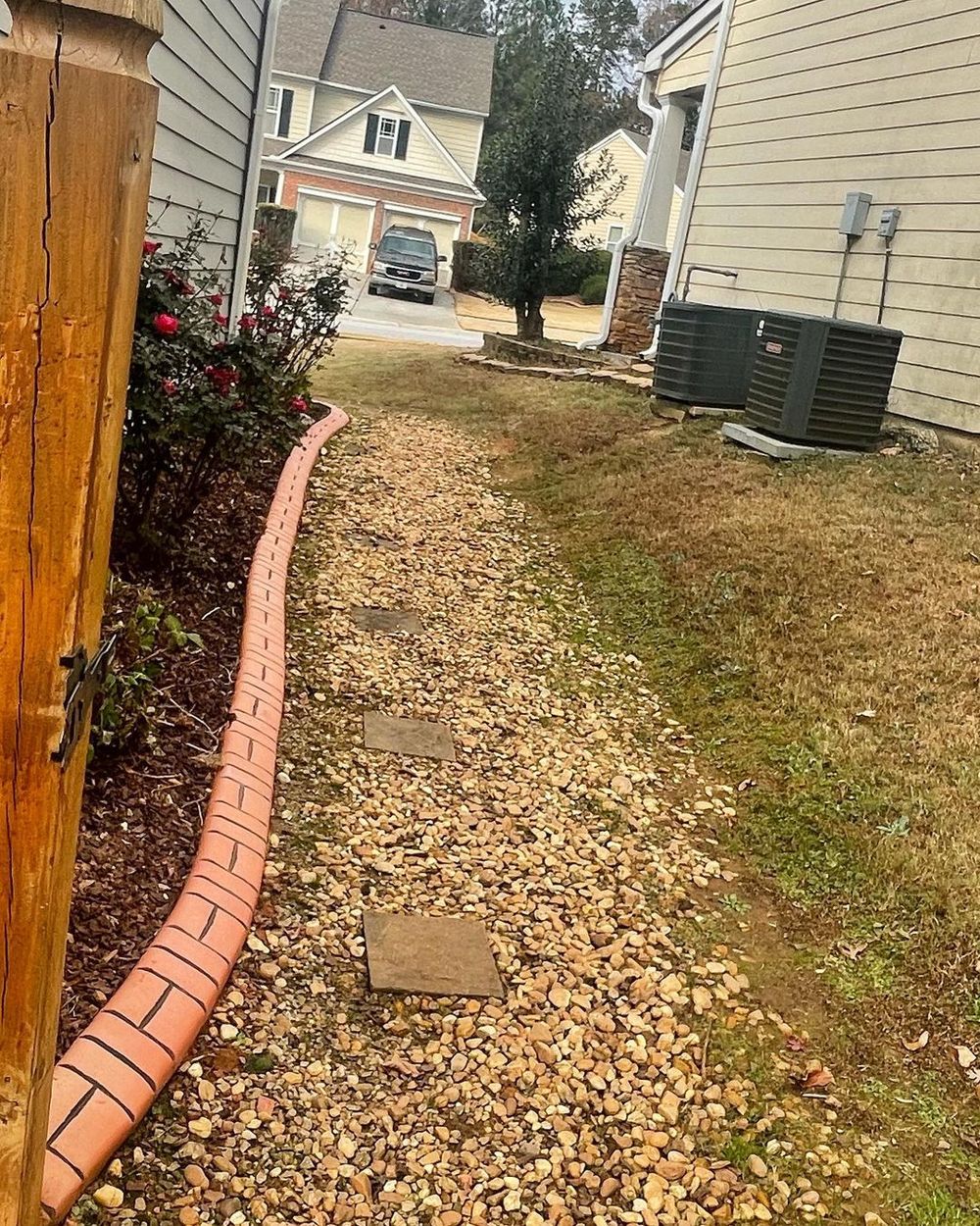 Diy french drain 