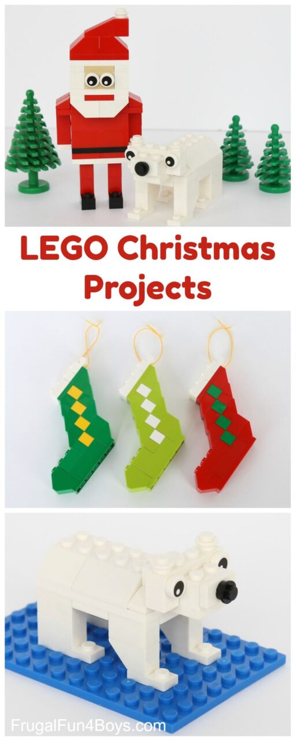 Lego diy christmas stockings 