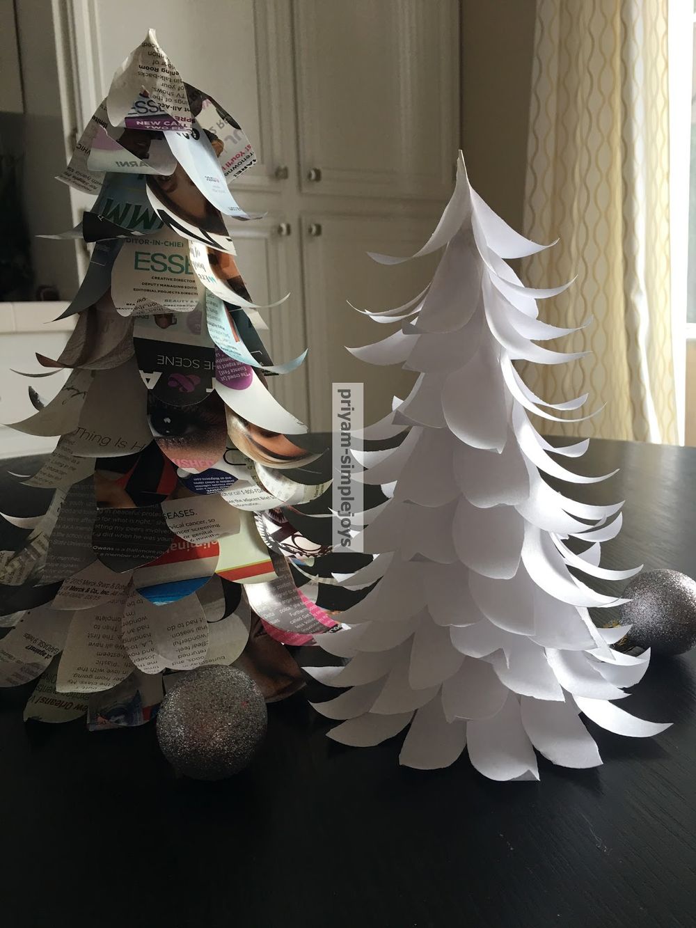 Layered paper christmas tree 
