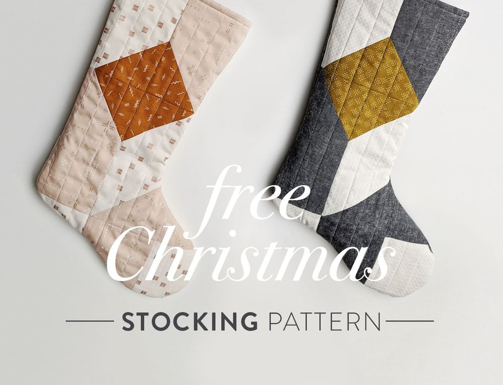 Quilted christmas stocking decorating ideas