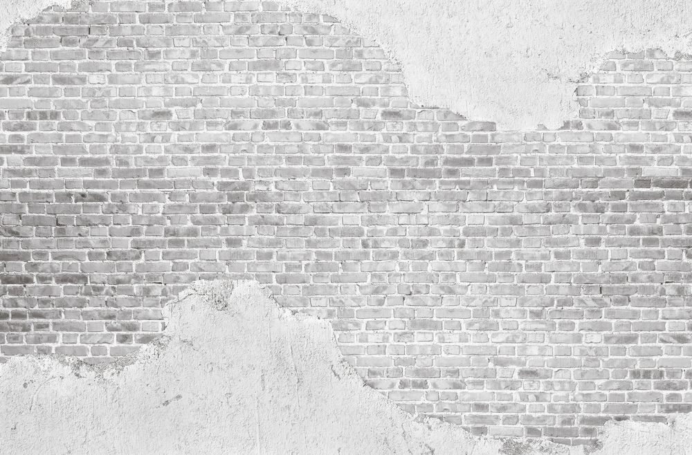 Whitewash brick wall 
