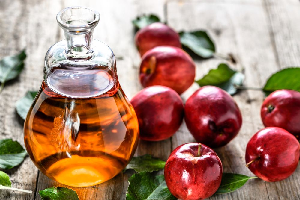 vinegar made from apple cider