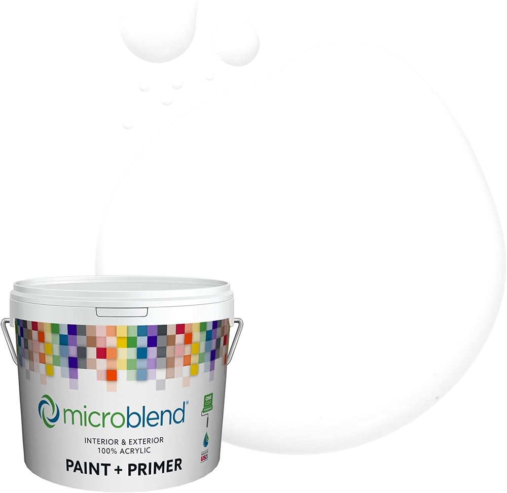 Microblend interior wall paint