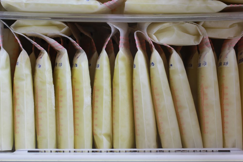 How long to store store breast milk