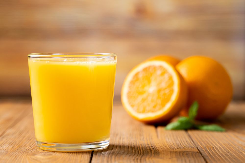 Orange juice substitute for lemon juice