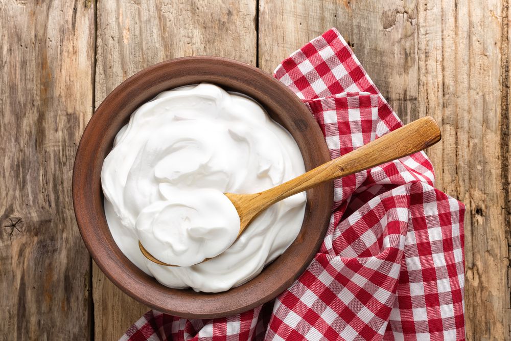 Sour cream substitute for evaporated milk