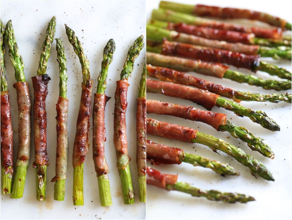 Grilled prosciutto wrapped asparagus recipe