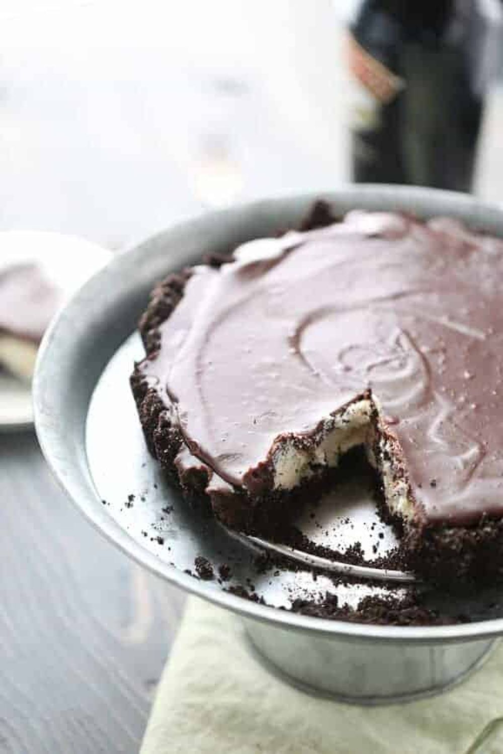 Patrick's appetizers irish cream mint chocolate tart