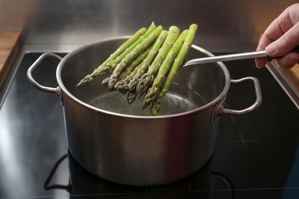 How to store asparagus in the freezer