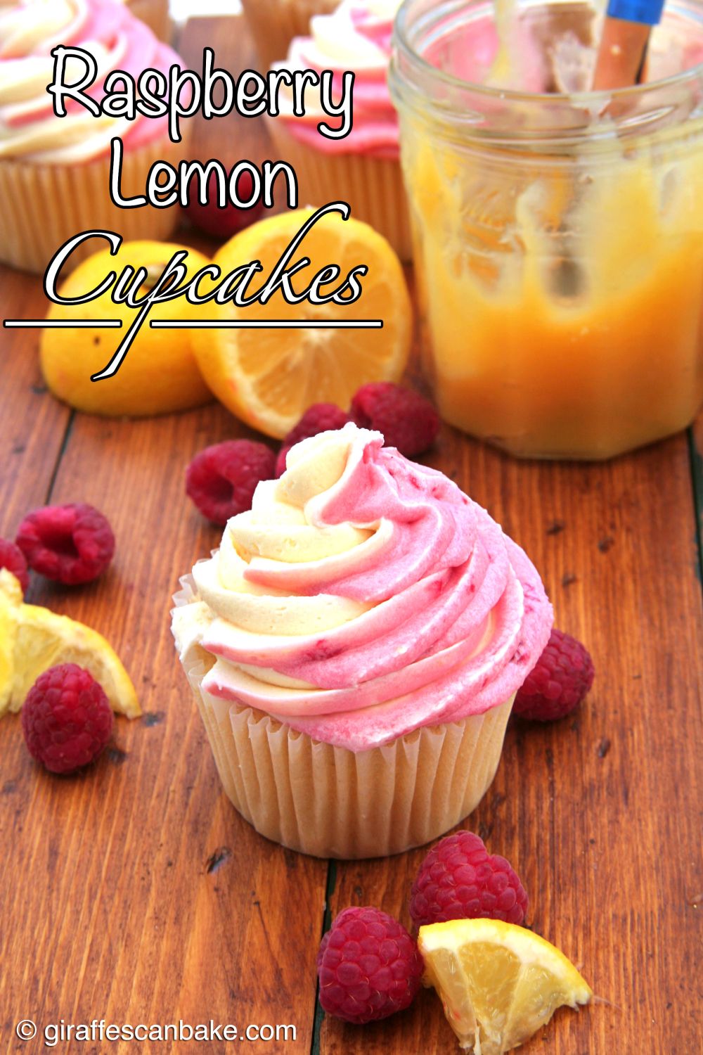 Raspberry lemon cupcakes