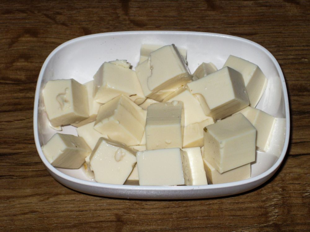 cut silken tofu substitute for whipping cream