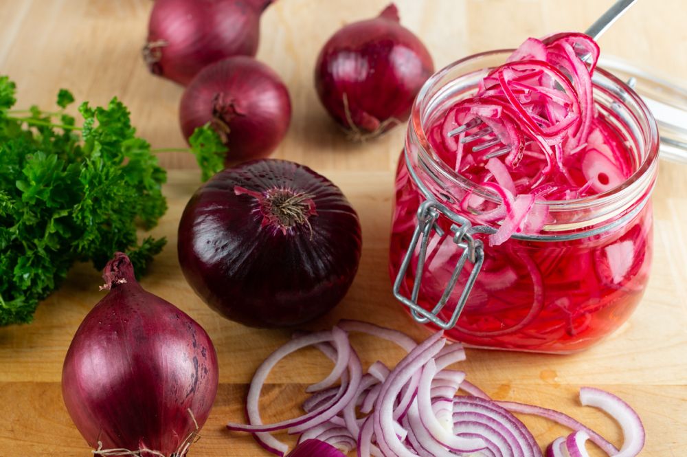Pickled red onion