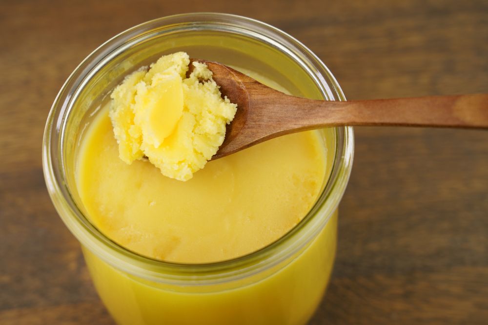 Ghee as a substitute for butter in cookies
