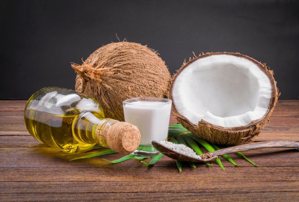 refined and unrefined coconut oil