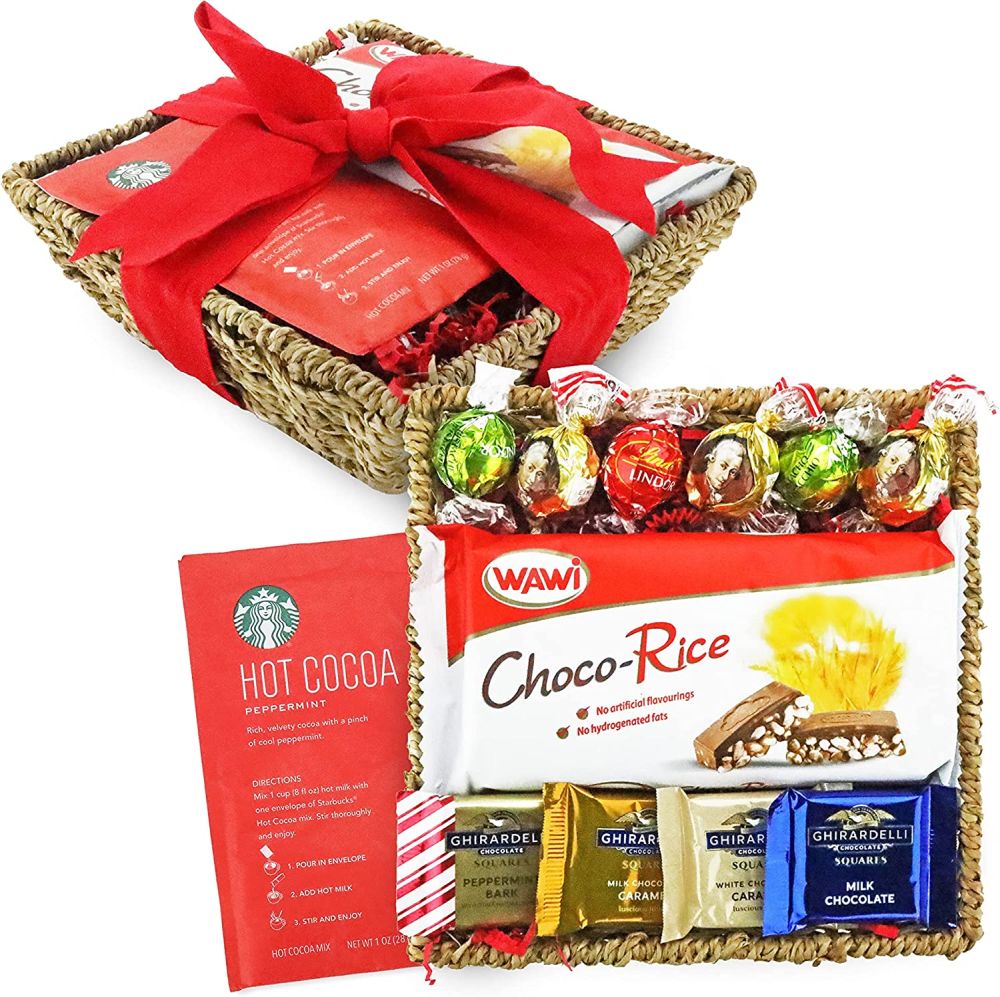 Assorted luxury chocolate gift basket