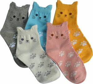 Jeasona women's cat socks
