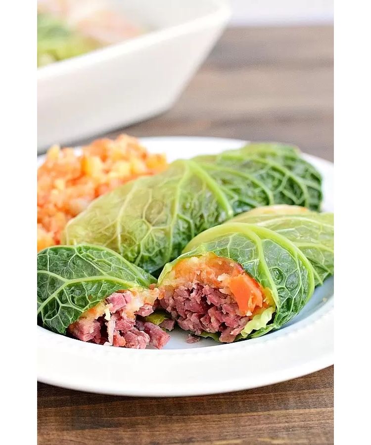 Corned beef and cabbage rolls
