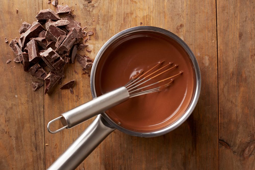 Unsweetened cooking chocolate