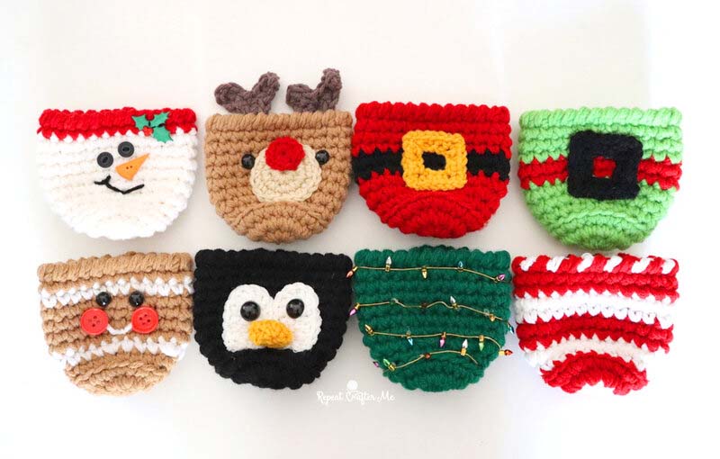 Christmas crochet cup patterns