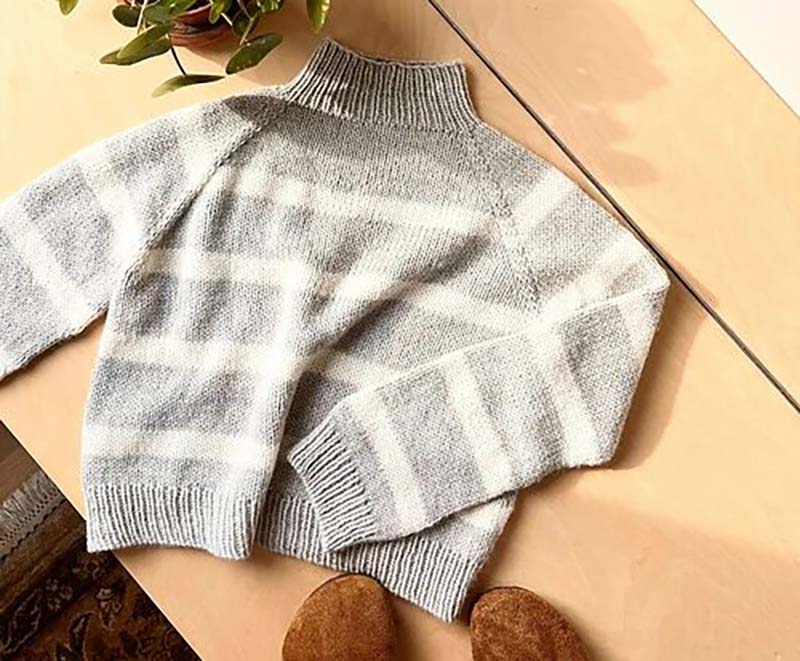 Step by step sweater beginner knitting pattern